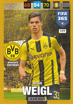 Julian Weigl Borussia Dortmund 2017 FIFA 365 #177